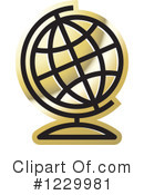 Globe Clipart #1229981 by Lal Perera