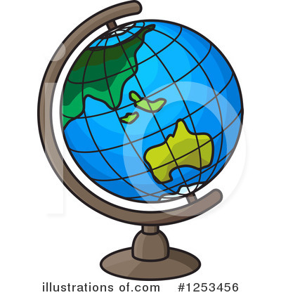 Royalty-Free (RF) Globe Clipart Illustration by Vector Tradition SM - Stock Sample #1253456