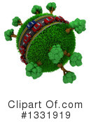 Globe Clipart #1331919 by KJ Pargeter