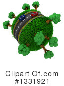 Globe Clipart #1331921 by KJ Pargeter