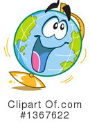 Globe Clipart #1367622 by Clip Art Mascots