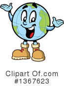 Globe Clipart #1367623 by Clip Art Mascots