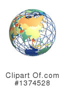 Globe Clipart #1374528 by Michael Schmeling