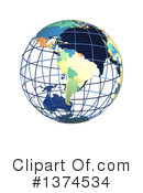 Globe Clipart #1374534 by Michael Schmeling