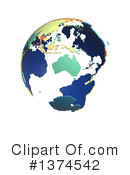Globe Clipart #1374542 by Michael Schmeling