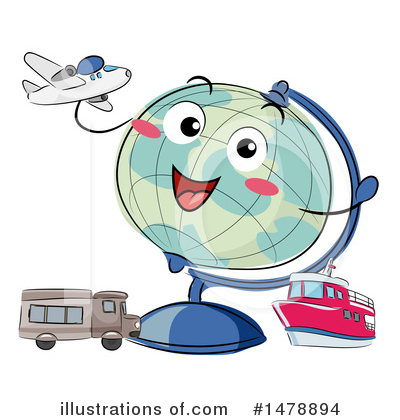 Royalty-Free (RF) Globe Clipart Illustration by BNP Design Studio - Stock Sample #1478894