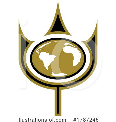 Royalty-Free (RF) Globe Clipart Illustration by Lal Perera - Stock Sample #1787246