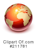 Globe Clipart #211781 by Oligo