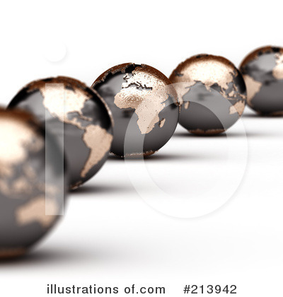 Royalty-Free (RF) Globe Clipart Illustration by stockillustrations - Stock Sample #213942