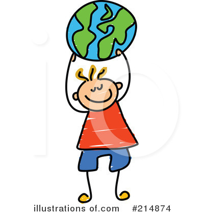 Royalty-Free (RF) Globe Clipart Illustration by Prawny - Stock Sample #214874