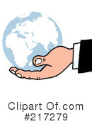 Globe Clipart #217279 by Hit Toon