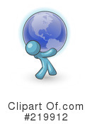 Globe Clipart #219912 by Leo Blanchette