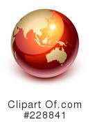 Globe Clipart #228841 by Oligo