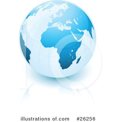 Globe Clipart #26256 by beboy
