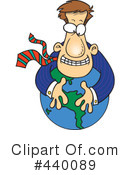 Globe Clipart #440089 by toonaday