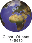 Globe Clipart #45630 by Michael Schmeling