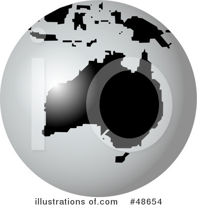 Royalty-Free (RF) Globe Clipart Illustration by Prawny - Stock Sample #48654