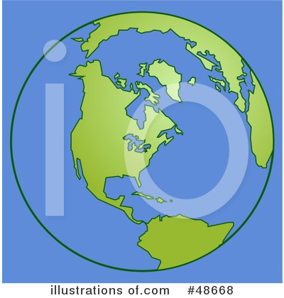 Royalty-Free (RF) Globe Clipart Illustration by Prawny - Stock Sample #48668