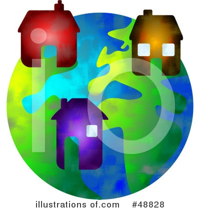 Royalty-Free (RF) Globe Clipart Illustration by Prawny - Stock Sample #48828