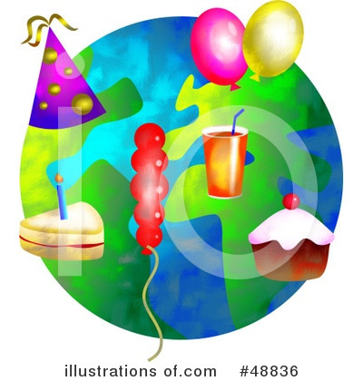 Royalty-Free (RF) Globe Clipart Illustration by Prawny - Stock Sample #48836