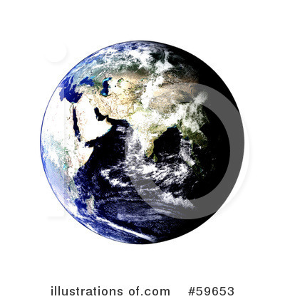 Royalty-Free (RF) Globe Clipart Illustration by oboy - Stock Sample #59653