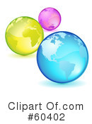 Globe Clipart #60402 by Oligo