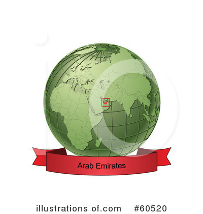 Royalty-Free (RF) Globe Clipart Illustration by Michael Schmeling - Stock Sample #60520