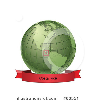 Royalty-Free (RF) Globe Clipart Illustration by Michael Schmeling - Stock Sample #60551