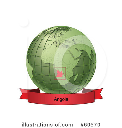 Royalty-Free (RF) Globe Clipart Illustration by Michael Schmeling - Stock Sample #60570