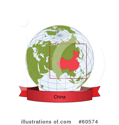 Royalty-Free (RF) Globe Clipart Illustration by Michael Schmeling - Stock Sample #60574