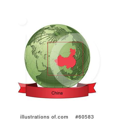 Royalty-Free (RF) Globe Clipart Illustration by Michael Schmeling - Stock Sample #60583