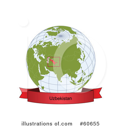 Royalty-Free (RF) Globe Clipart Illustration by Michael Schmeling - Stock Sample #60655