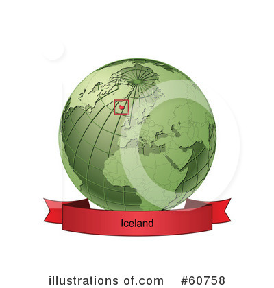 Royalty-Free (RF) Globe Clipart Illustration by Michael Schmeling - Stock Sample #60758