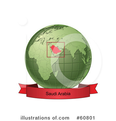 Royalty-Free (RF) Globe Clipart Illustration by Michael Schmeling - Stock Sample #60801
