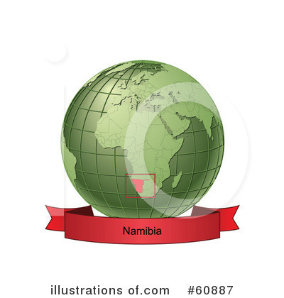 Royalty-Free (RF) Globe Clipart Illustration by Michael Schmeling - Stock Sample #60887