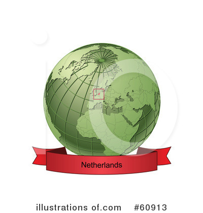 Royalty-Free (RF) Globe Clipart Illustration by Michael Schmeling - Stock Sample #60913