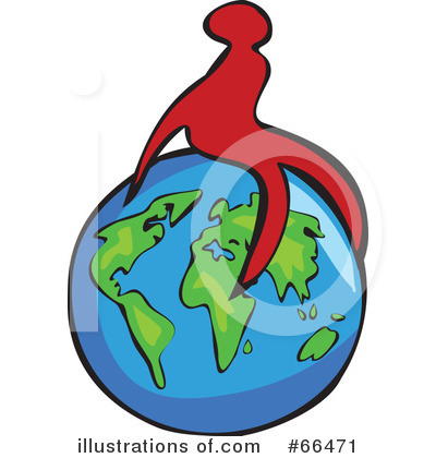 Royalty-Free (RF) Globe Clipart Illustration by Prawny - Stock Sample #66471