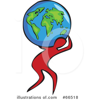 Royalty-Free (RF) Globe Clipart Illustration by Prawny - Stock Sample #66518