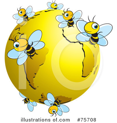 Bees Clipart #75708 by Lal Perera