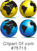 Globe Clipart #75713 by Lal Perera