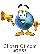 Globe Clipart #7855 by Mascot Junction