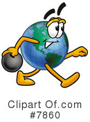 Globe Clipart #7860 by Mascot Junction