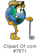 Globe Clipart #7871 by Mascot Junction