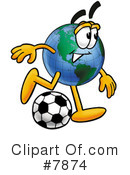 Globe Clipart #7874 by Mascot Junction