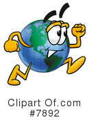 Globe Clipart #7892 by Mascot Junction