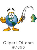 Globe Clipart #7896 by Mascot Junction