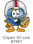 Globe Clipart #7897 by Mascot Junction