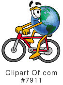 Globe Clipart #7911 by Mascot Junction