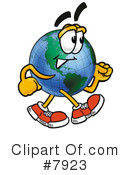 Globe Clipart #7923 by Mascot Junction