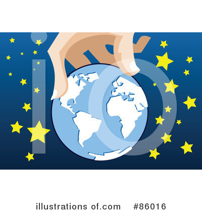 Royalty-Free (RF) Globe Clipart Illustration by mayawizard101 - Stock Sample #86016